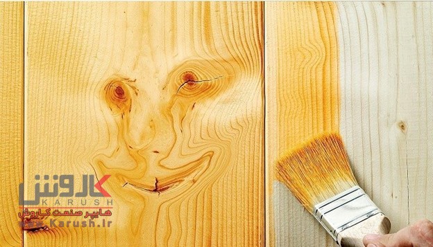 کاربرد انواع رنگ چوب